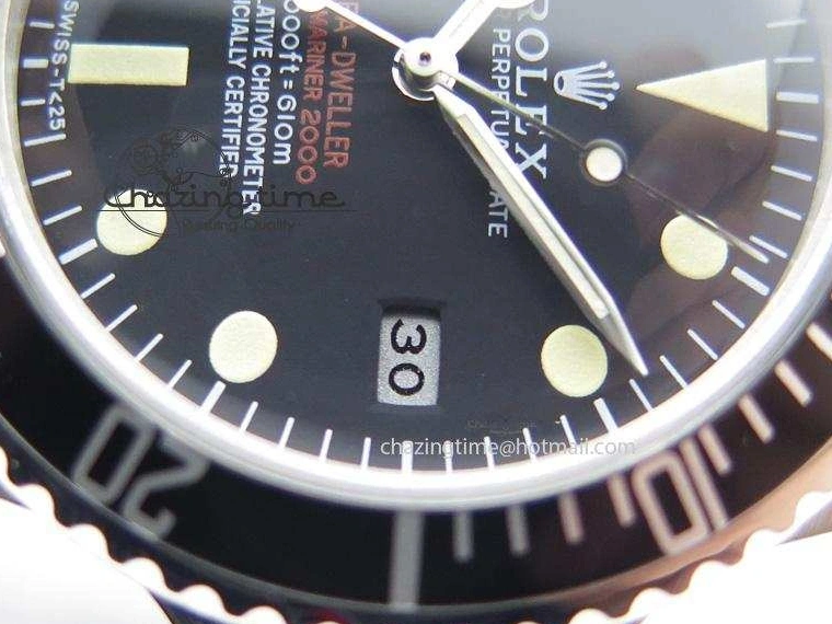 1217 SoftTouch Vintage Sea Dweller 1665 JKF Best Edition Double Red On Bracelet A 3980